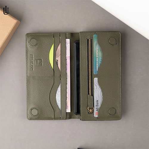 Picture of Wane Long Wallet – Olive