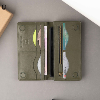 Picture of Wane Long Wallet – Olive