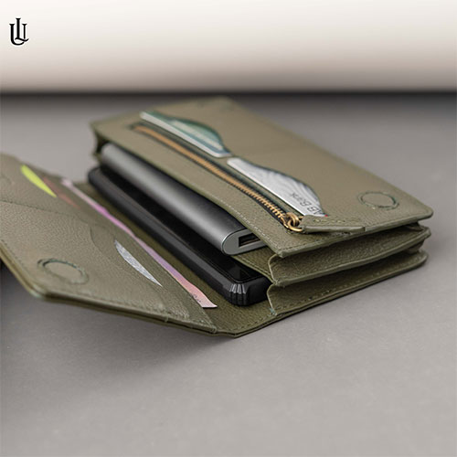 Picture of Wane Long Wallet – Olive