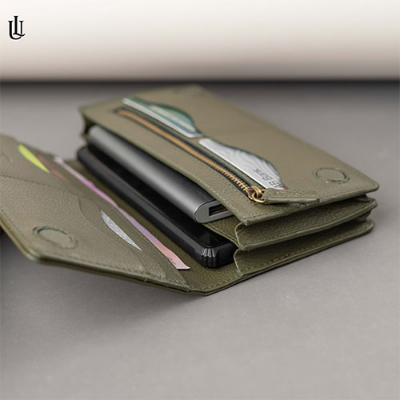 Picture of Wane Long Wallet – Olive