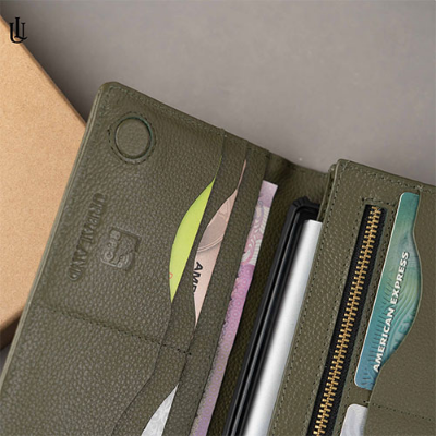 Picture of Wane Long Wallet – Olive