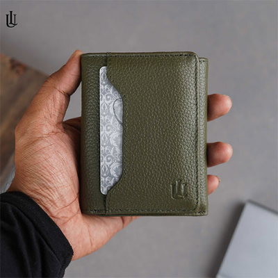 Picture of Tedd Magnet Trifold Wallet v2 – Olive 