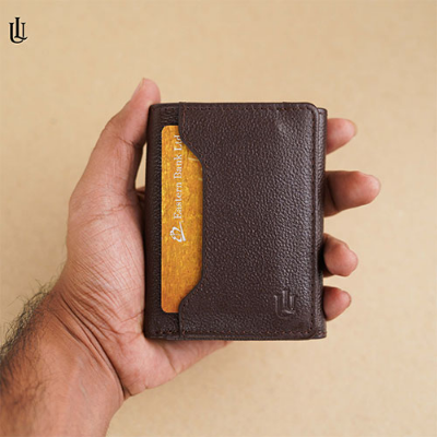 Picture of Tedd Magnet Trifold Wallet v2 – Chocolate