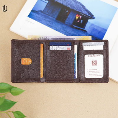 Picture of Tedd Magnet Trifold Wallet v2 – Chocolate