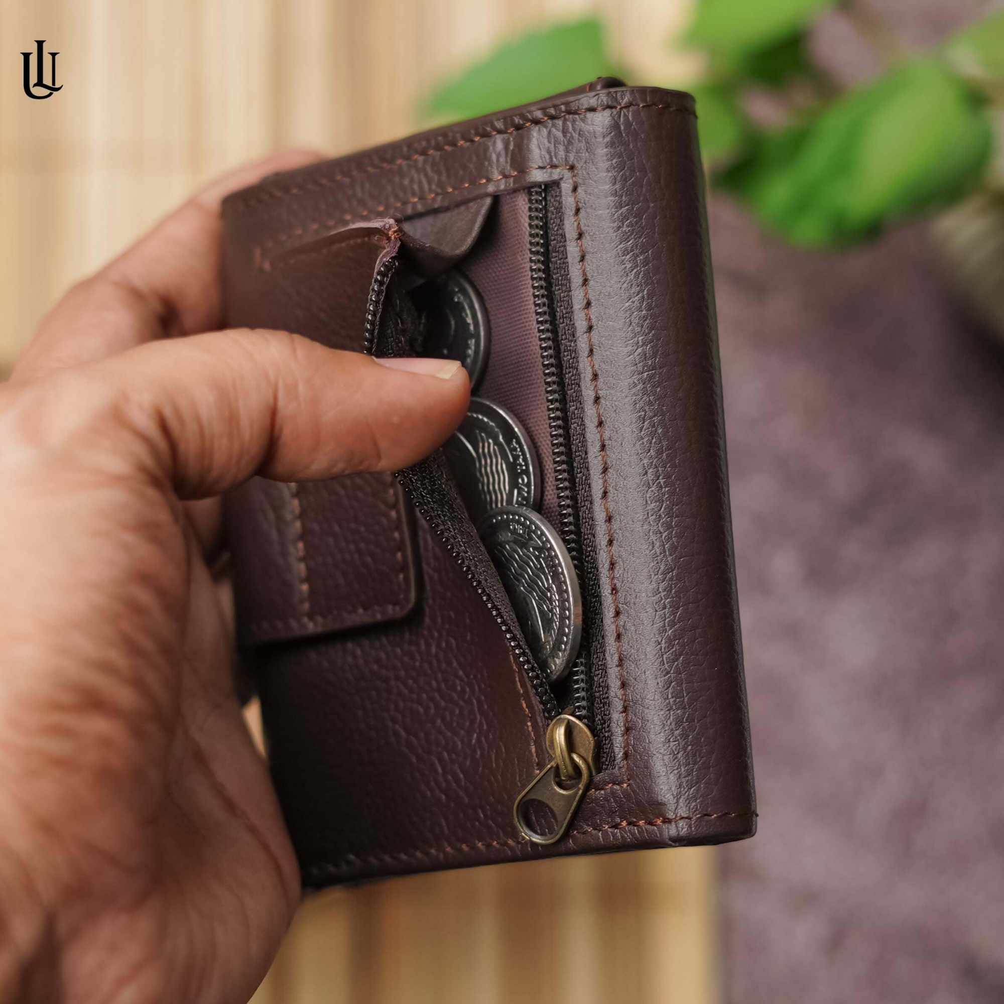 Picture of Edd Trifold Wallet – Chocolate 