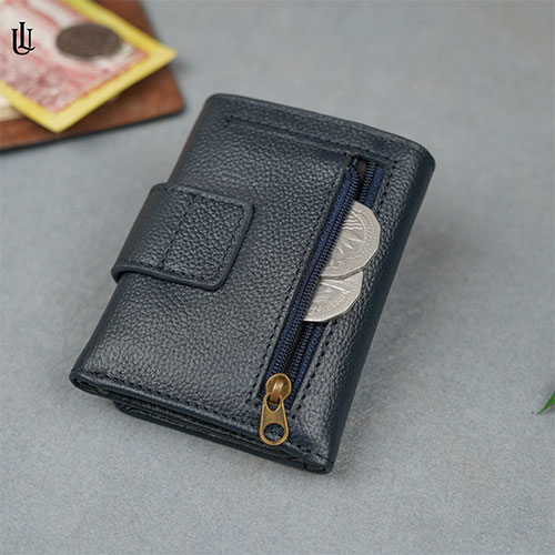 Picture of Edd Trifold Wallet – Navy Blue 