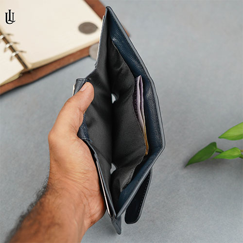 Picture of Edd Trifold Wallet – Navy Blue 