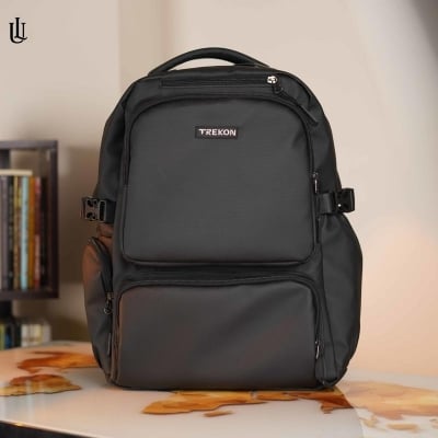 Picture of Trekon Backpack BP001 – Premium Jet Black 