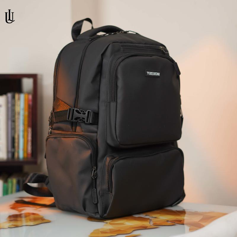Picture of Trekon Backpack BP001 – Premium Jet Black 