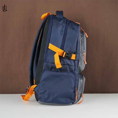 Picture of Trekon Backpack BP001 – Grey Blue [Orange ribbon]