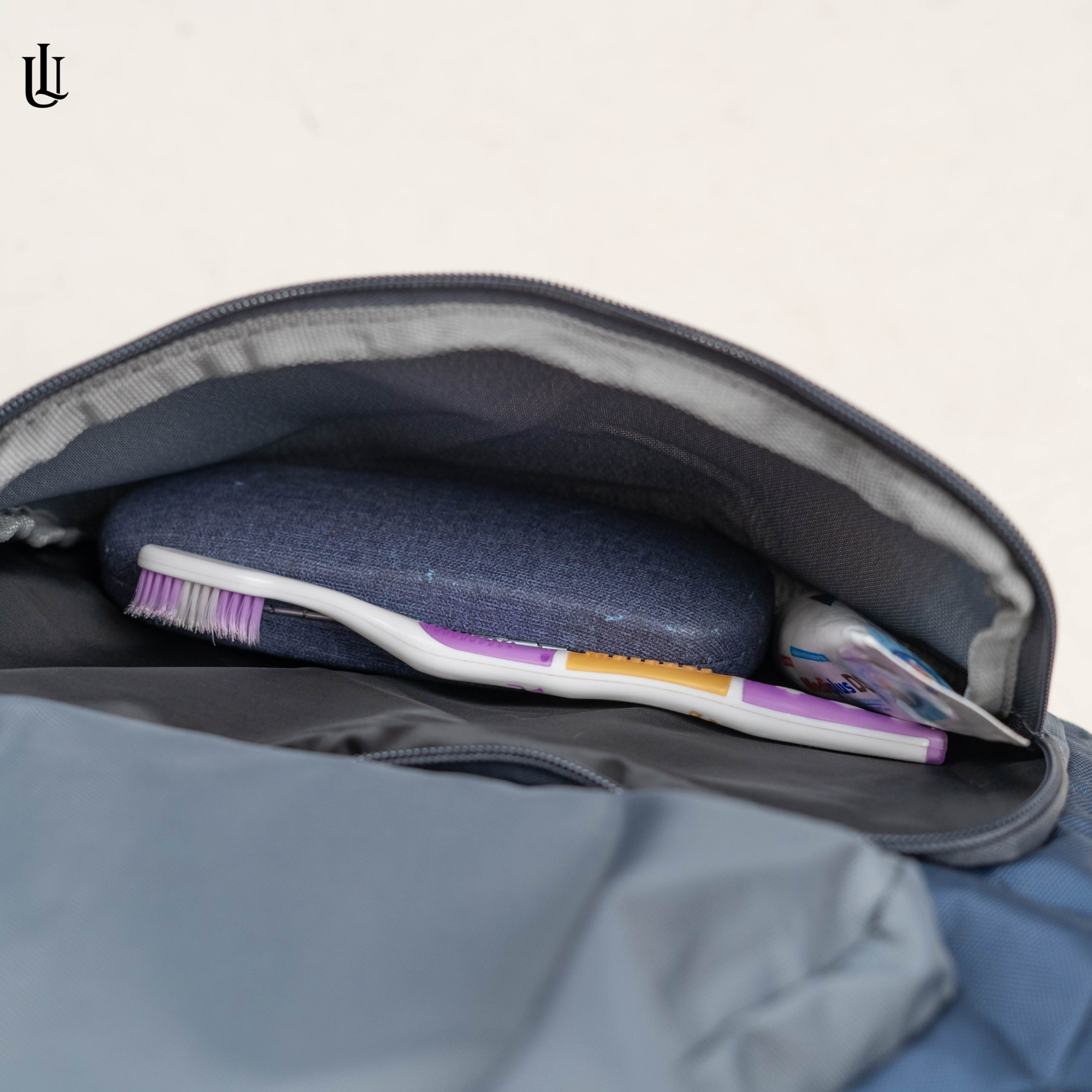 Picture of Trekon Backpack BP001 – Grey Blue [Orange ribbon]