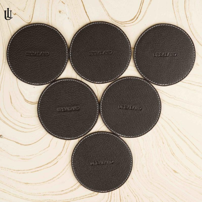 Picture of Urblaland leather Coaster 6pcs Set 