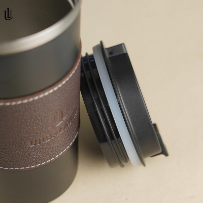 Picture of Urblaland leather Coffee Mug with Coaster
