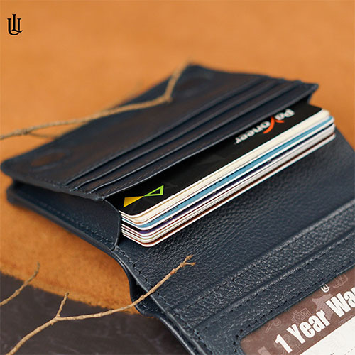 Picture of Matt Mini Wallet – Navy Blue 