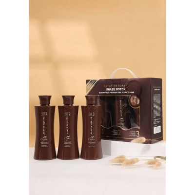 Picture of Keratine Queen Brazilian Botox Hair Treatment Set 500ML X 3Pcs