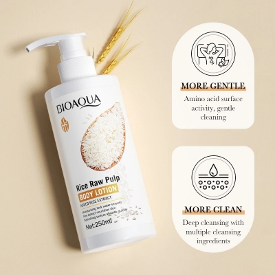 Picture of BIOAOUA Rice Puree Body Lotion 250 ML