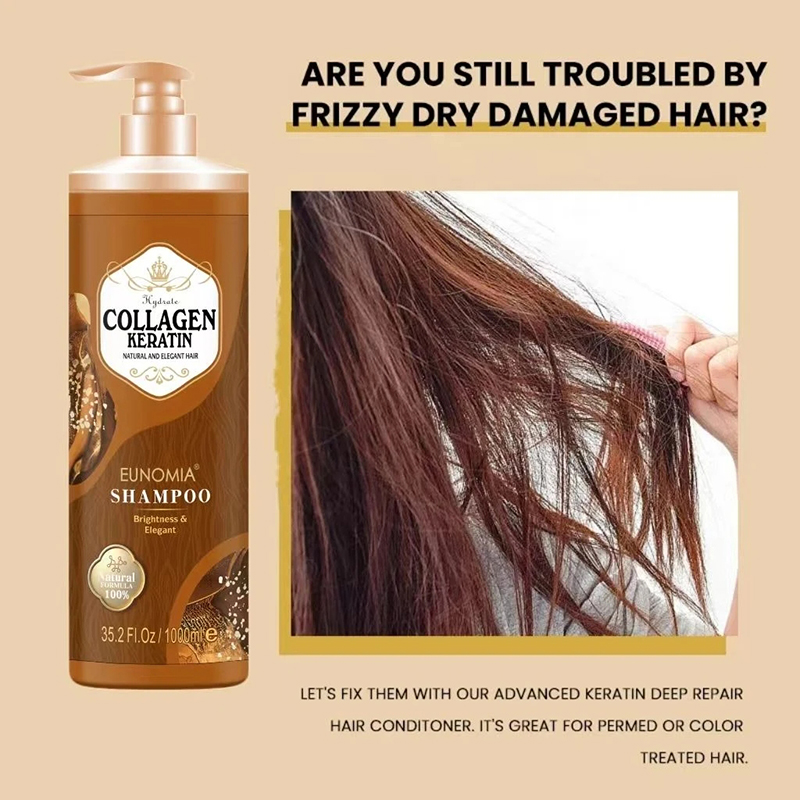 Picture of EUNOMIA Collagen Keratin Anti-hair Loss Hair Shampoo 1000ML