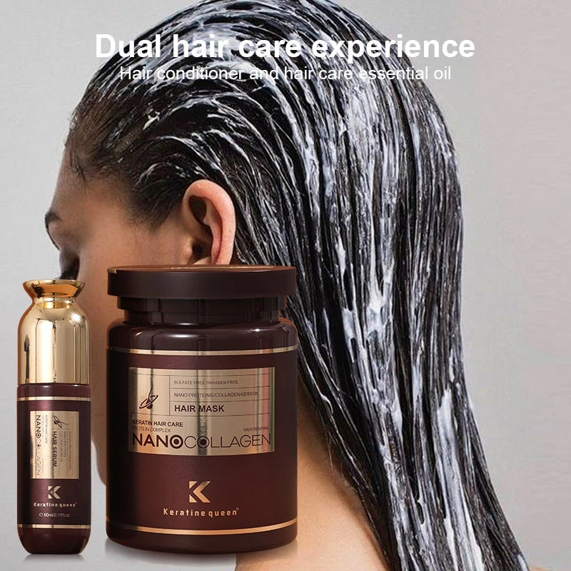 Picture of Keratine Queen Nano Protein Collagen Keratin Hair Mask 1000ML