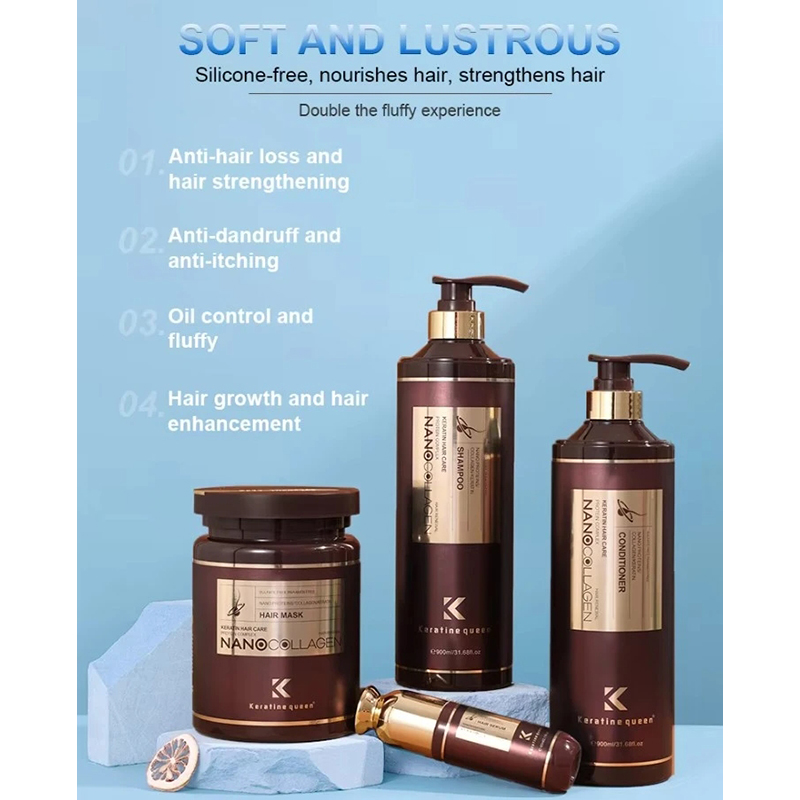 Picture of Keratine Queen Nano Protein Collagen Keratin Shampoo 900ML