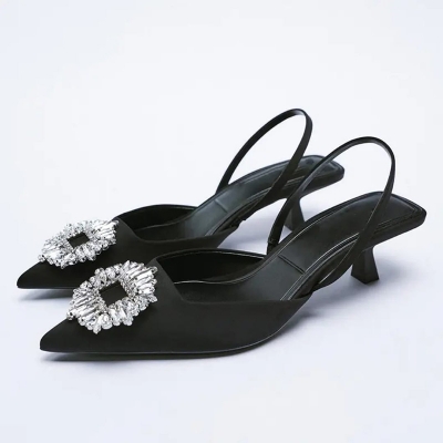 Picture of New Classical Fashion  Ladies Famous Designer High Heels Girls Wear Resistant Comfortable Heeled Sandals