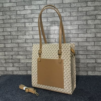 Picture of French spring new trendy women's tote bag temperament rhombic chain bag foreign fashion V grid embroidered big bag women