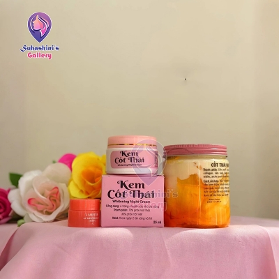 Picture of Kem Cot Thai Beauty Sleep Set [Kem Cot Thai Body Cream + Kem Cot Thai Night Cream + Laneige Lip Sleeping Mask]