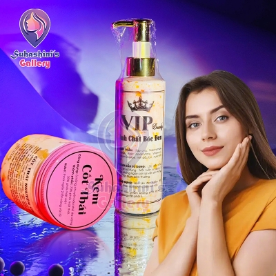 Picture of Kem Cot Thai Exclusive Skin Care Combo [Body Cream + VIP Body Lotion]