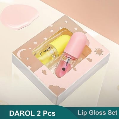 Picture of Darol 2 Pcs Lip Gloss Set | Lip Oil | Lip Care | Lip Therapy..2pcs