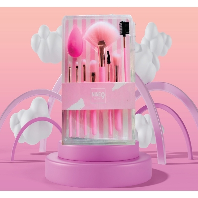 Picture of Complete Makeup Brush Set With Puff,,1pcs