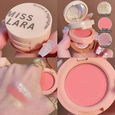Picture of Miss Lara 3 in 1 Blush Highlighter Palette..1pcs