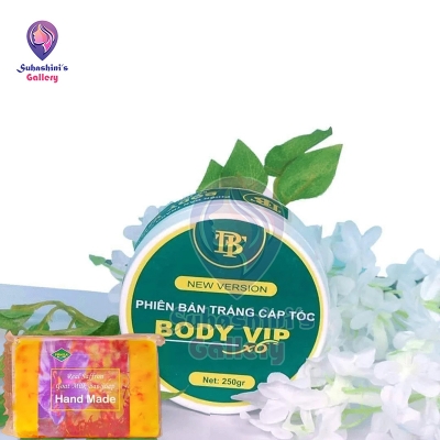 Picture of Saffron Handmade Soap & Body VIP Body Cream Combo 2pcs