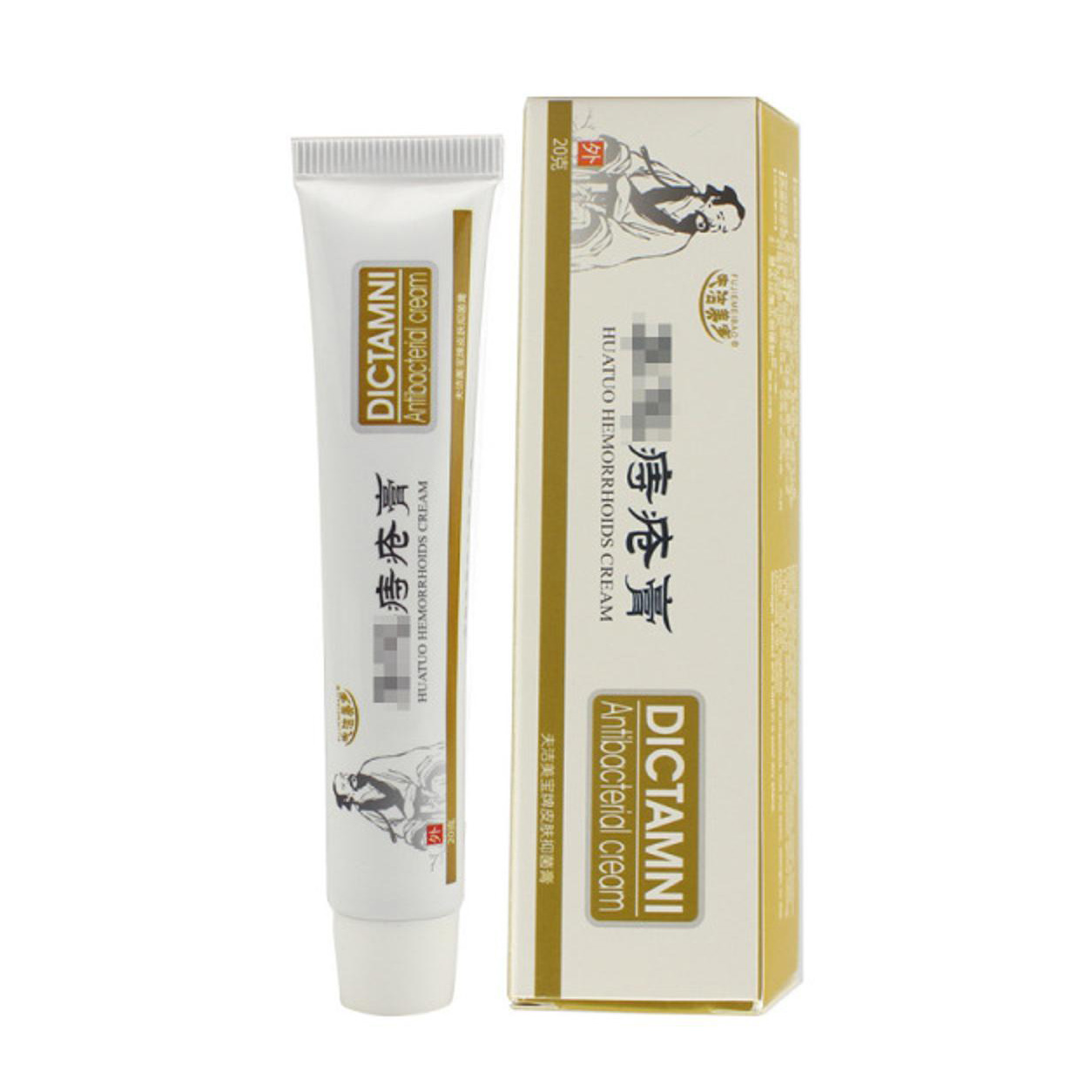 Picture of DICTAMNI Hemorrhoids Herbal Ointment / Ples Relief Cream 20gm