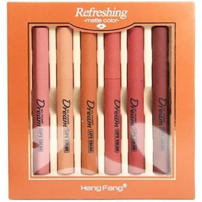 Picture of Heng Fang Refreshing Matte Color Lipstick 6 pc Set ,1pcs