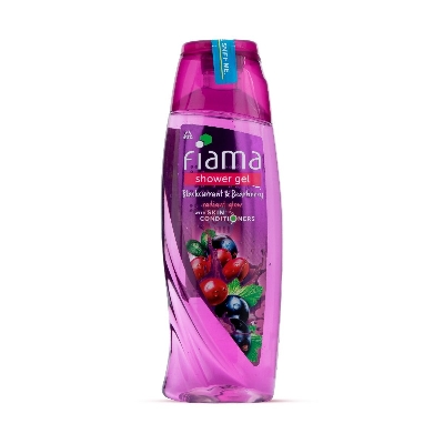 Picture of Fiama body wash shower gel used for male / female Purple color - 250 ml