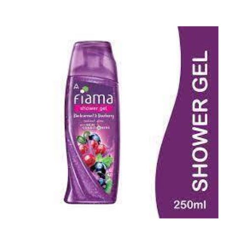 Picture of Fiama body wash shower gel used for male / female Purple color - 250 ml