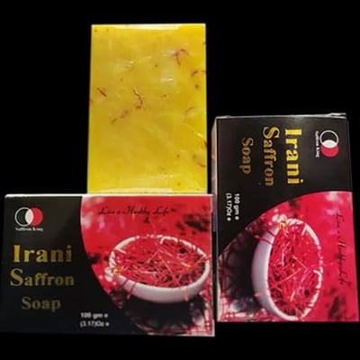 Picture of Irani Jafran (Saffron) Soap Bar 100g ,2pcs