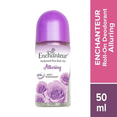 Picture of Enchanteur Perfumed Deodorant Roll-on Alluring used for male/ female - 50 ml
