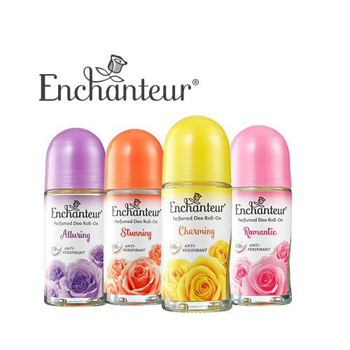 Picture of Enchanteur Perfumed Deodorant Roll-on Alluring used for male/ female - 50 ml