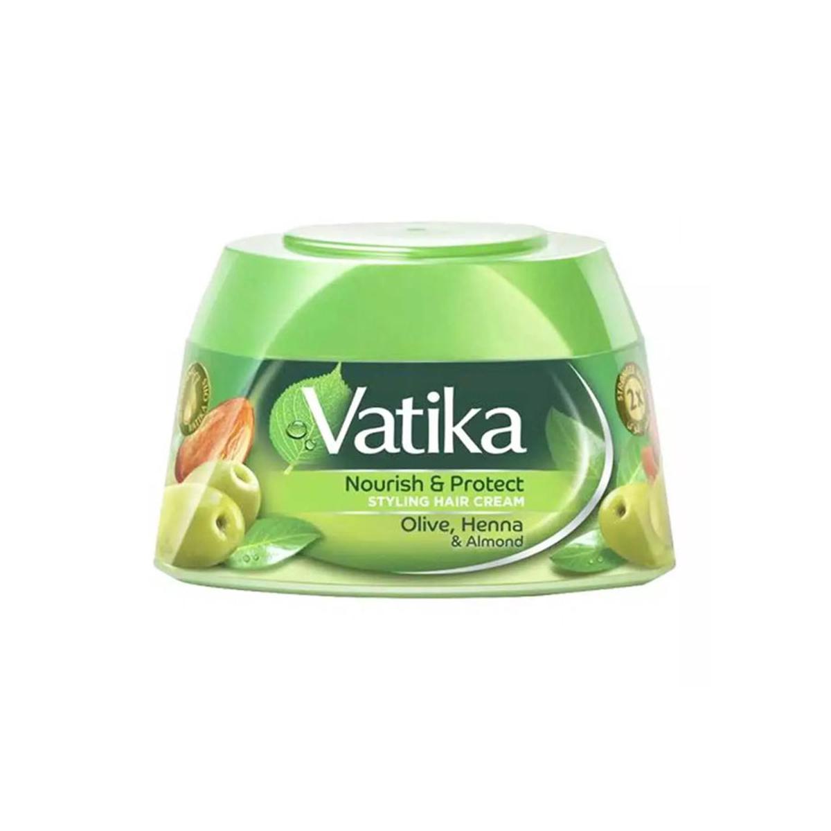 Picture of UAE Vatika Styling Hair Cream with Olive & Henna  140ml