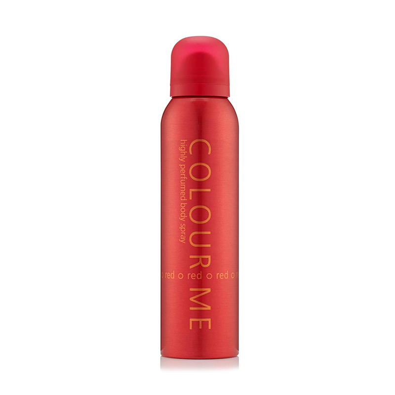 Picture of International UAE product Body Spray Colour Me Red Used for female - 150 ml