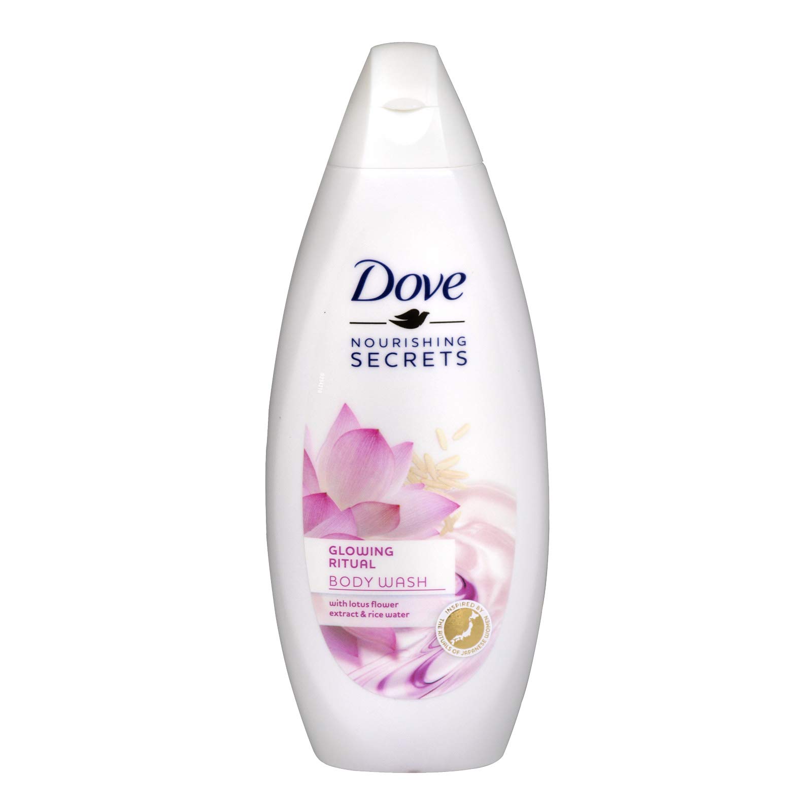 Picture of International NETHERLANDS product Dove GLOWING RITUAL shower gel body wash used for male/ female - 500 ml