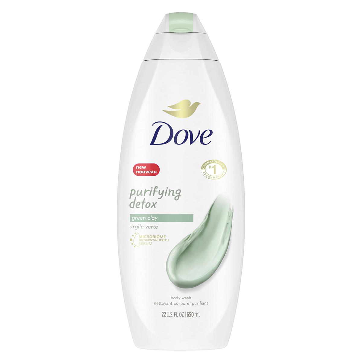 Picture of International Saudi Arabian product Dove Purifying Detox shower gel body wash used for male/ female - 250 ml