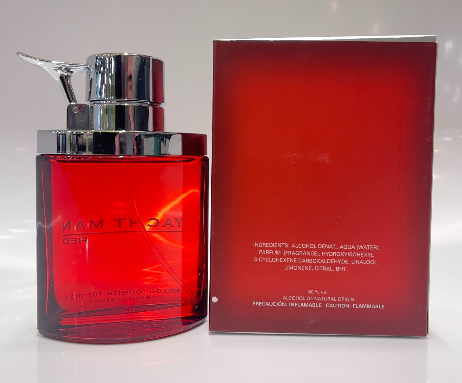 Picture of International UAE product Body perfume party scent Yacht man RED scent used for male - 100 ml
