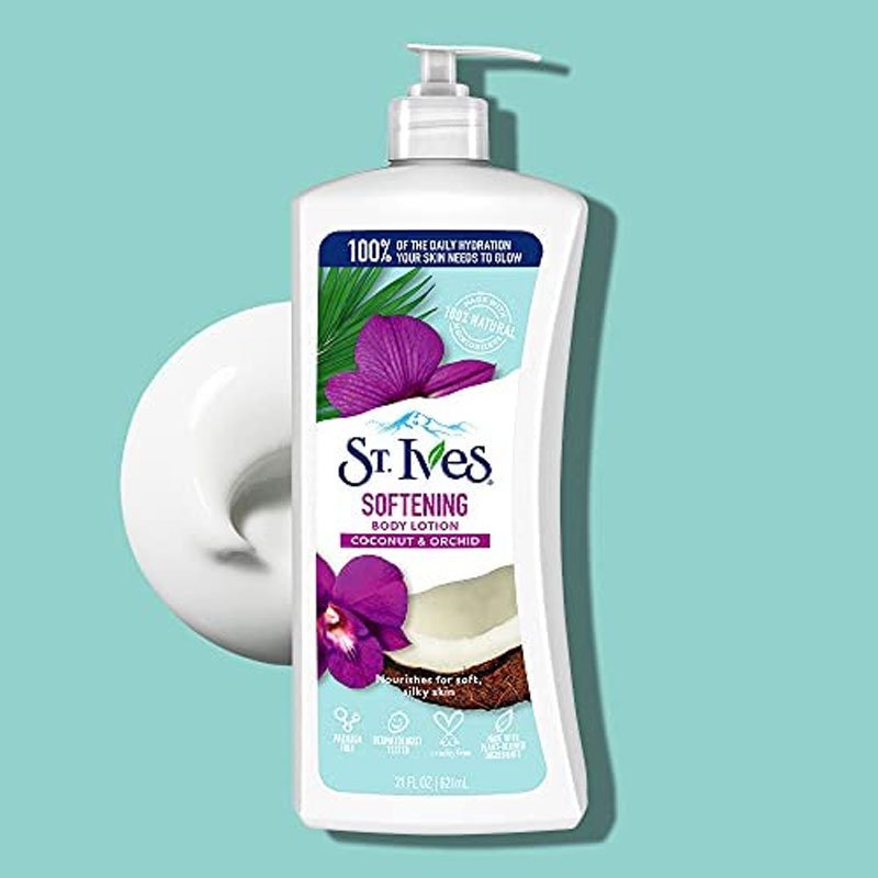 Picture of International new Zealand product Any season used st Ives SOFTENING body lotion - 621 ml
