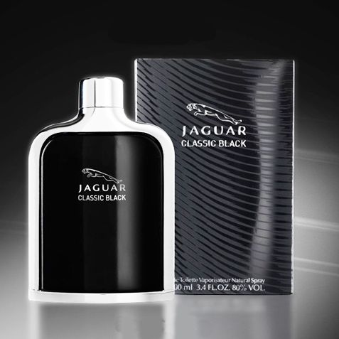 Picture of International France product Body perfume party scent Jaguar Classic Black used for male - 100 ml