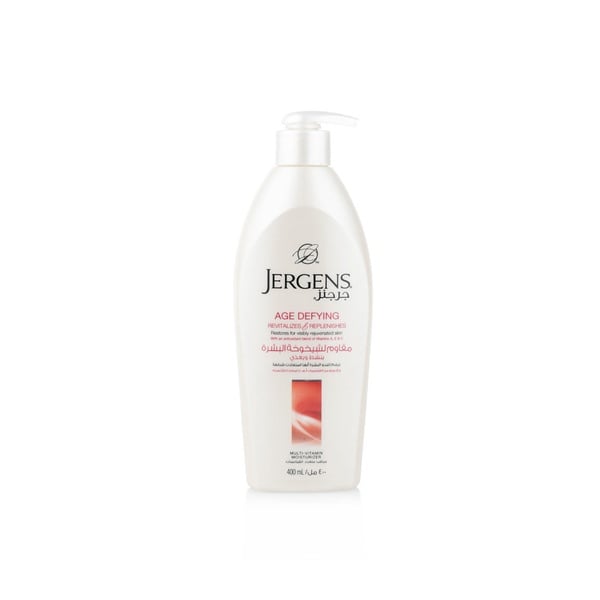 Picture of International UAE product Any season used perfumed jergens Age Defying body lotion - 400 ml