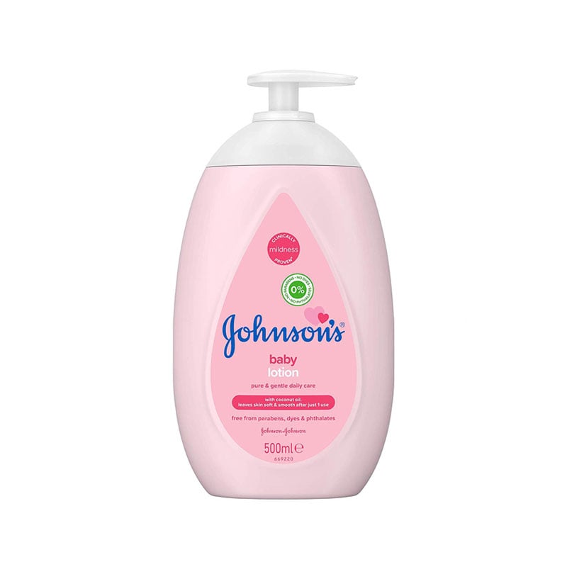 Picture of International European product Skin care Johnsons baby lotion used for baby - 500 ml