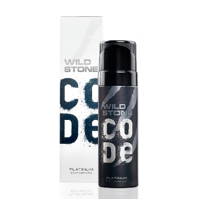 Picture of Indian product Body Spray Wild Stone Code Platinum Body Perfume For Men  120 ml