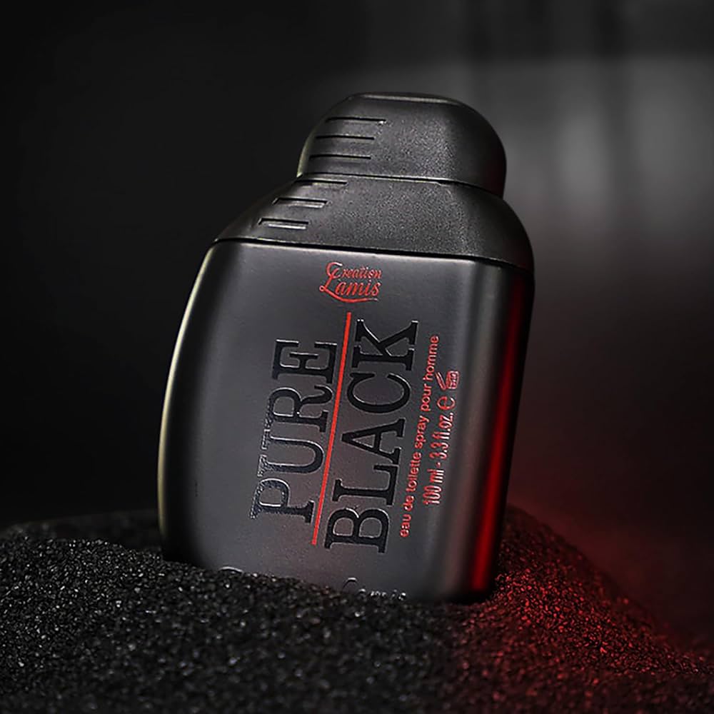 Picture of International UAE product Body perfume party scent Creation Lamis Pure BLack perfume - 100 ml
