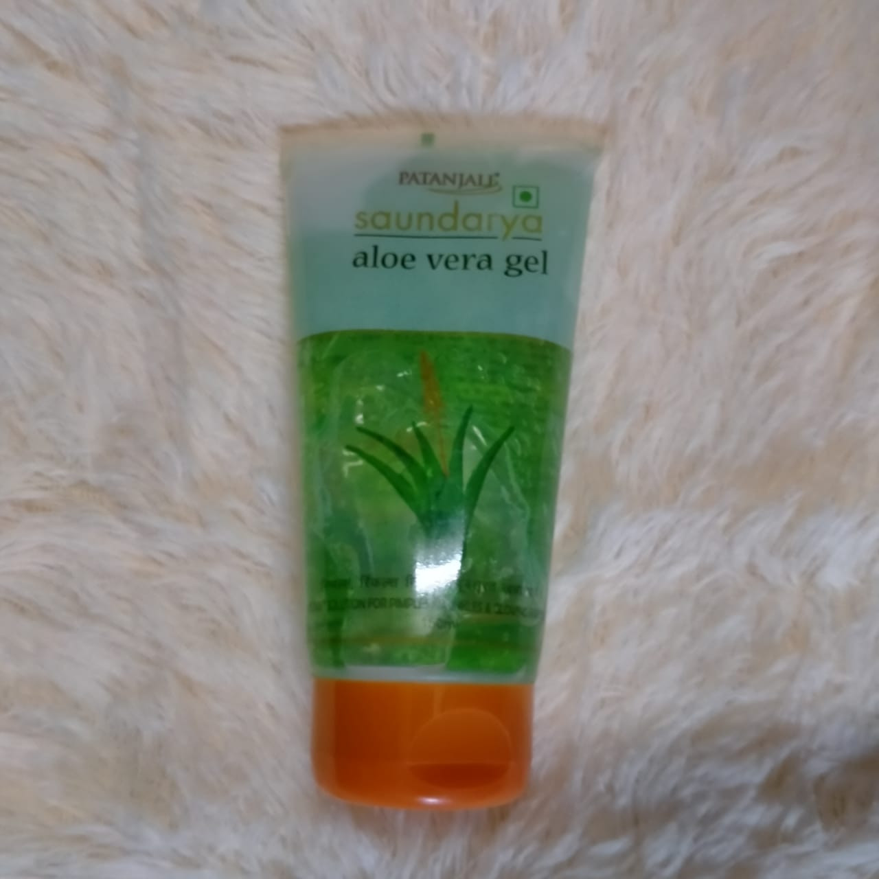 Picture of Indian product Face refreshment Face wash patanjali aloe Vera gel - 150 ml